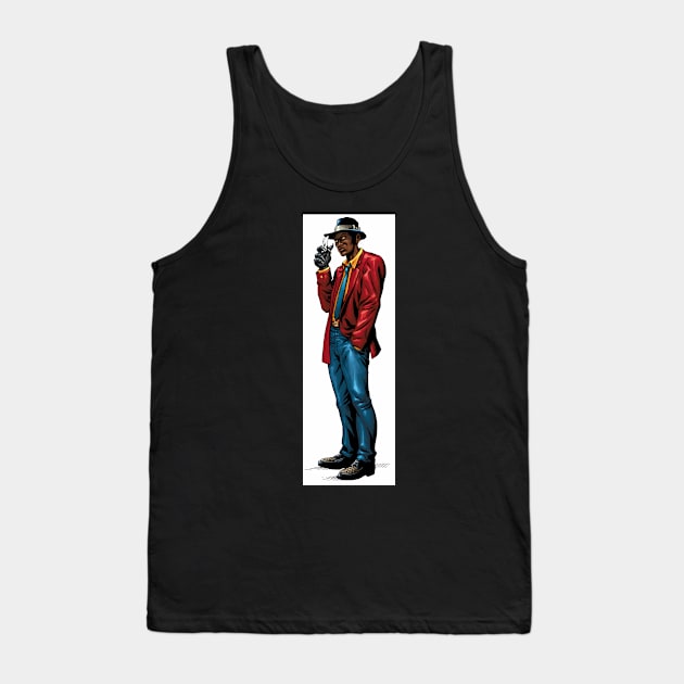 HOWLIN' JIMMY MOON Tank Top by INK&EYE CREATIVE